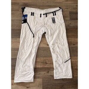 Hyperfly Brazilian Jiu Jitsu Pants Uniform Bottom Size A2 White PANT ONLY